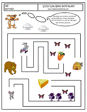 okul öncesi iki doğru arasından çizgi çizme çalışma sayfaları